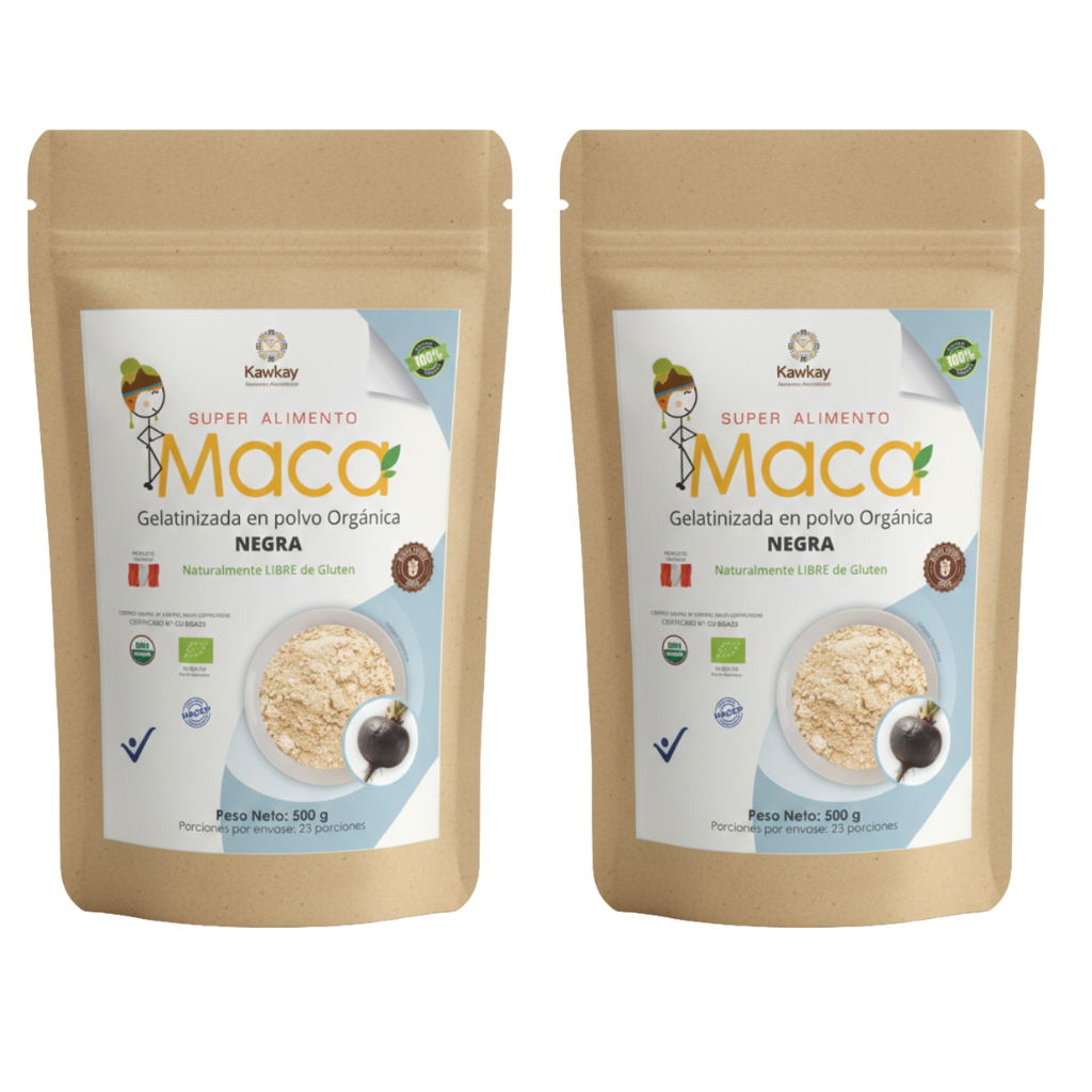 Maca Negra 500g X2