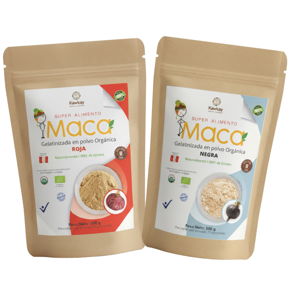 Maca Negra y Roja 500g