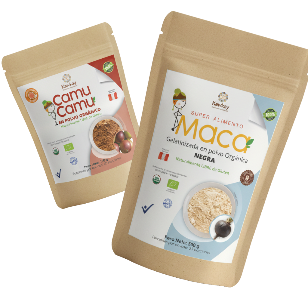 Camu Camu 100g + Maca Negra 500g