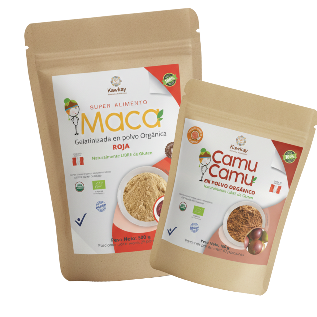 Camu Camu 100g + Maca Roja 500g