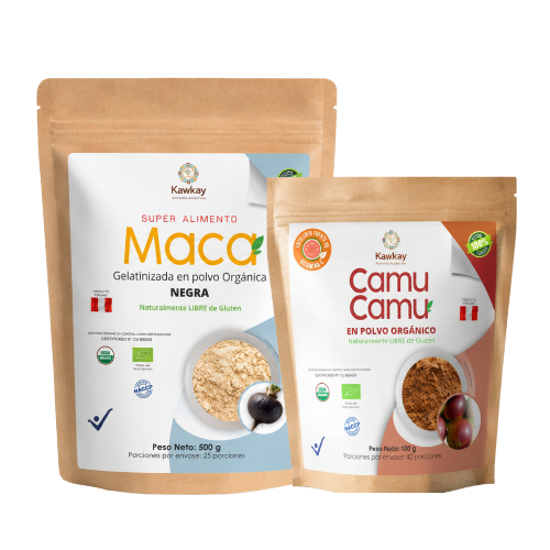 Camu Camu 100g + Maca Negra 500g